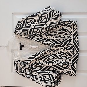 Banana Republic Linen blend wrap top